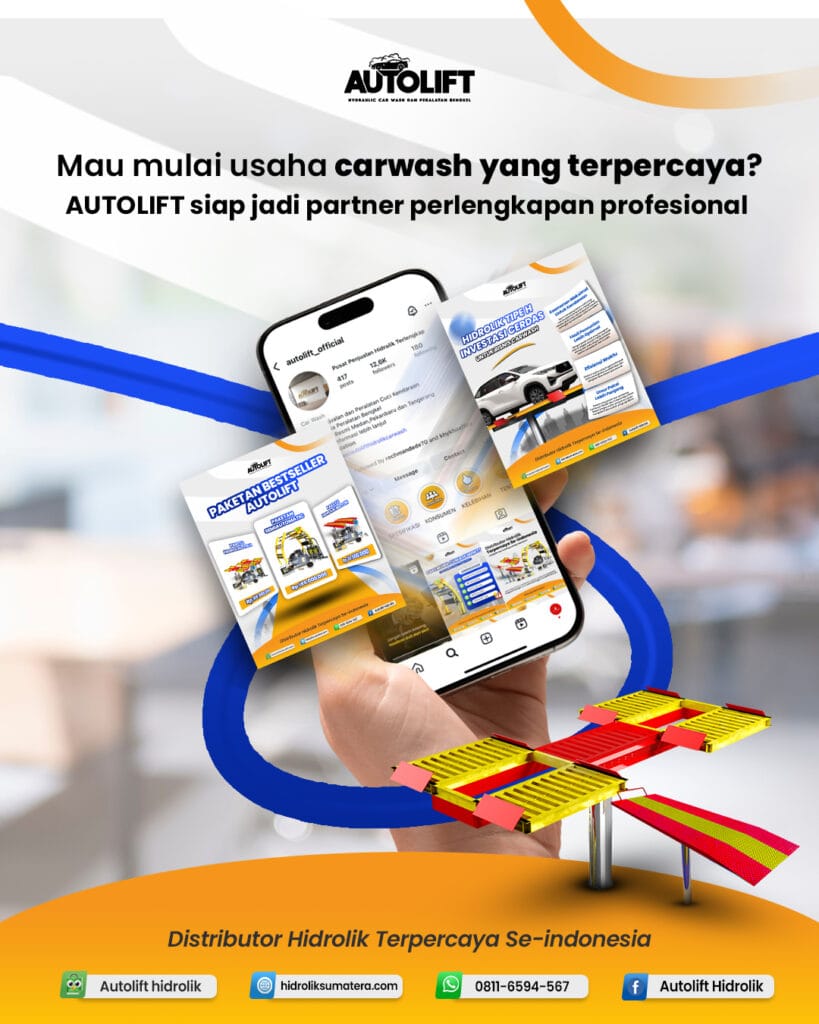 Inilah Jenis Hidrolik Cuci Mobil Motor Yang Paling Dicari Tahun Ini